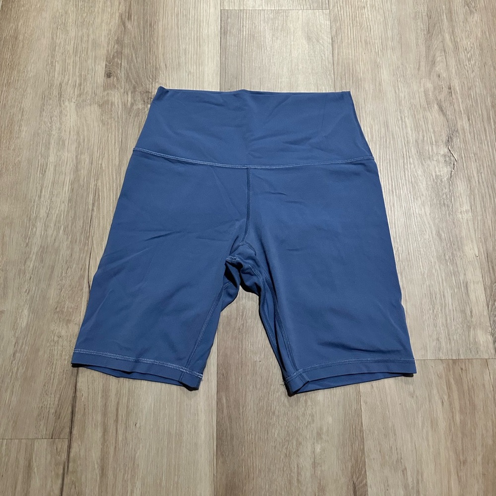 Lulu lemon high rise align biker shorts 8”